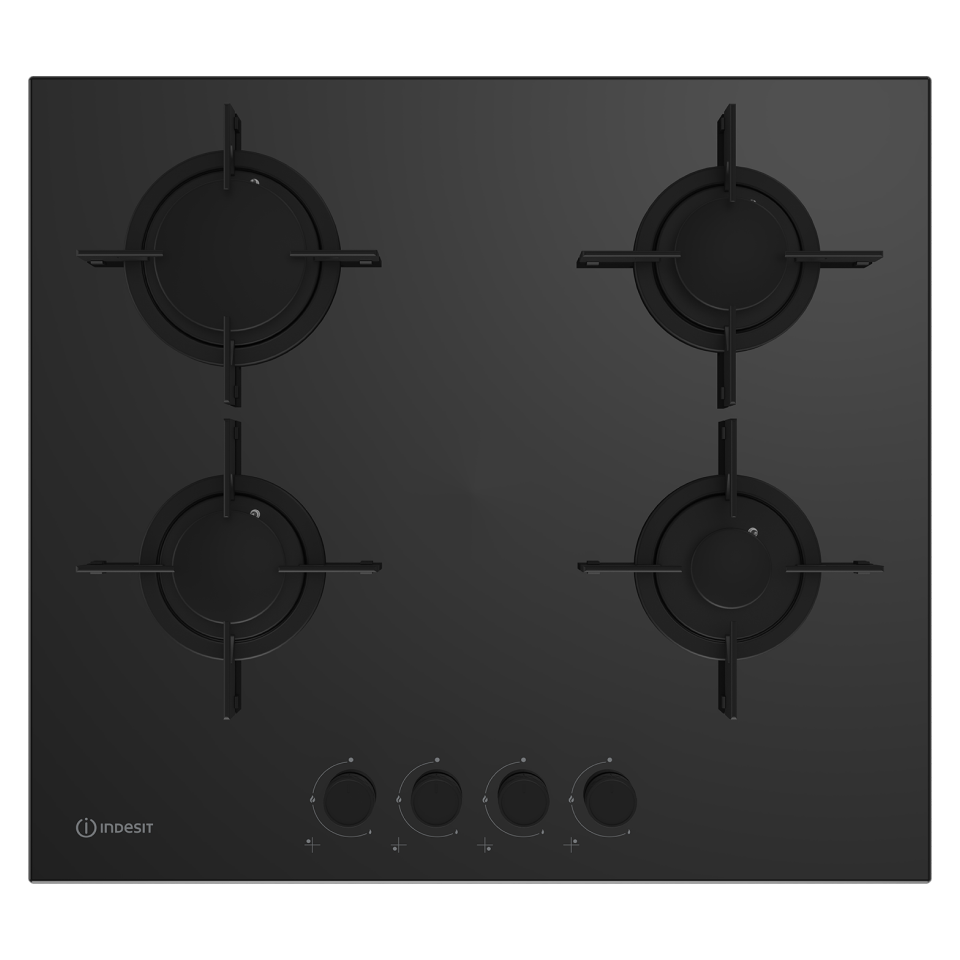 Газовая варочная панель Indesit INGT 61 IE/BK рис.1
