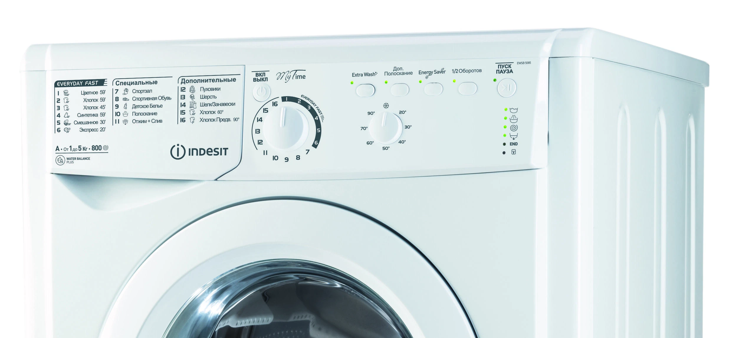 Стиральная машина Indesit EWSB 5085 CIS рис.2