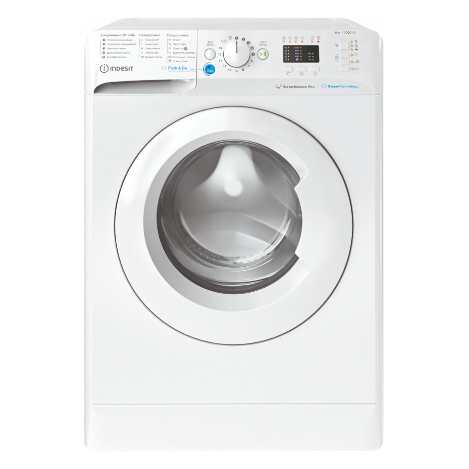 Стиральная машина Indesit BWSA 61051 WWV RU рис.1