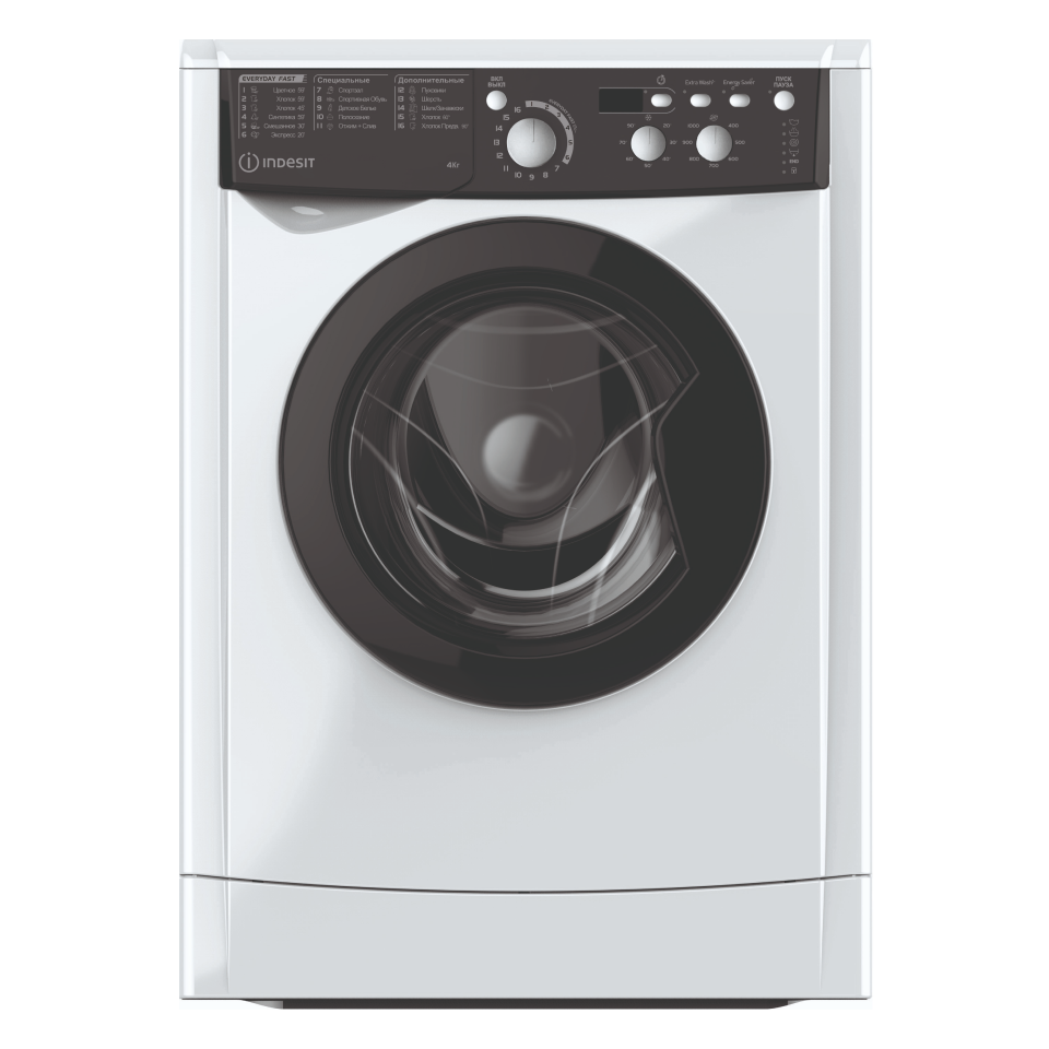 Стиральная машина Indesit EWUD 4105 BK CIS рис.1