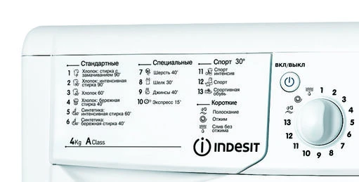 Стиральная машина Indesit IWUB 4105 (CIS) рис.3