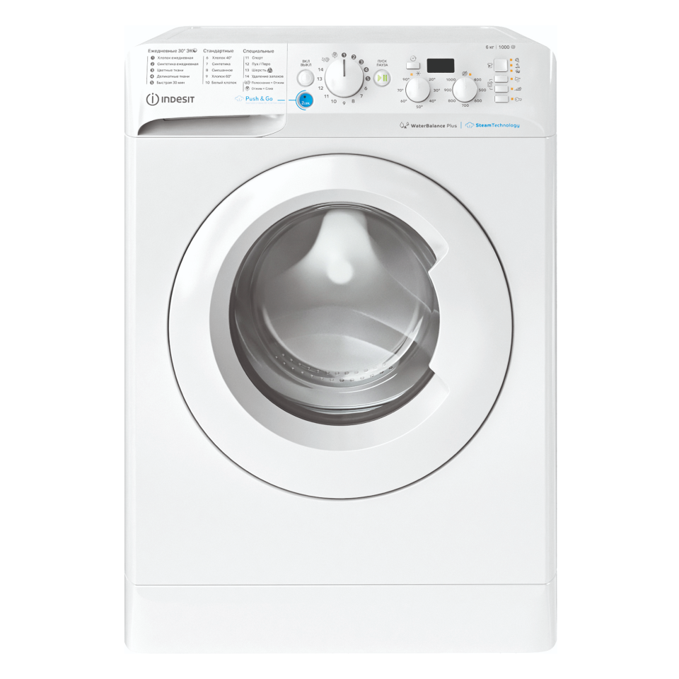 Стиральная машина Indesit BWSD 61051 WWV RU рис.1