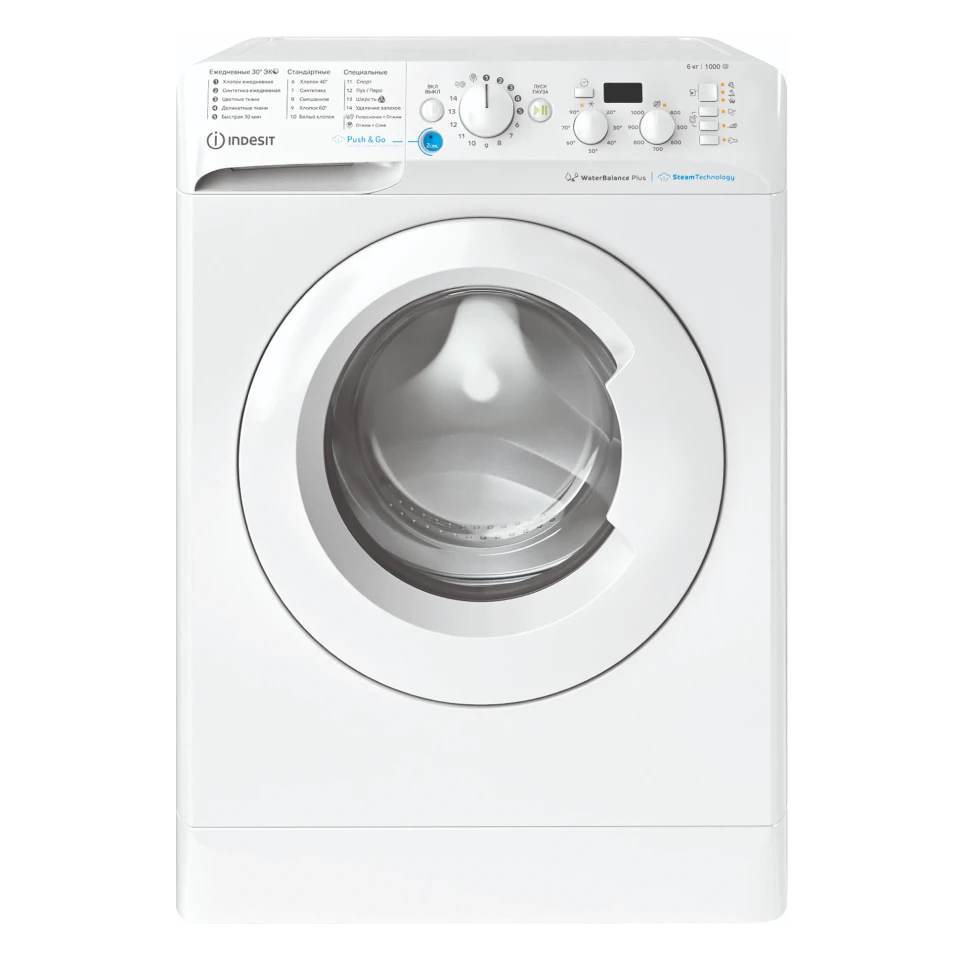 Стиральная машина Indesit BWSD 61051 WWV RU рис.1