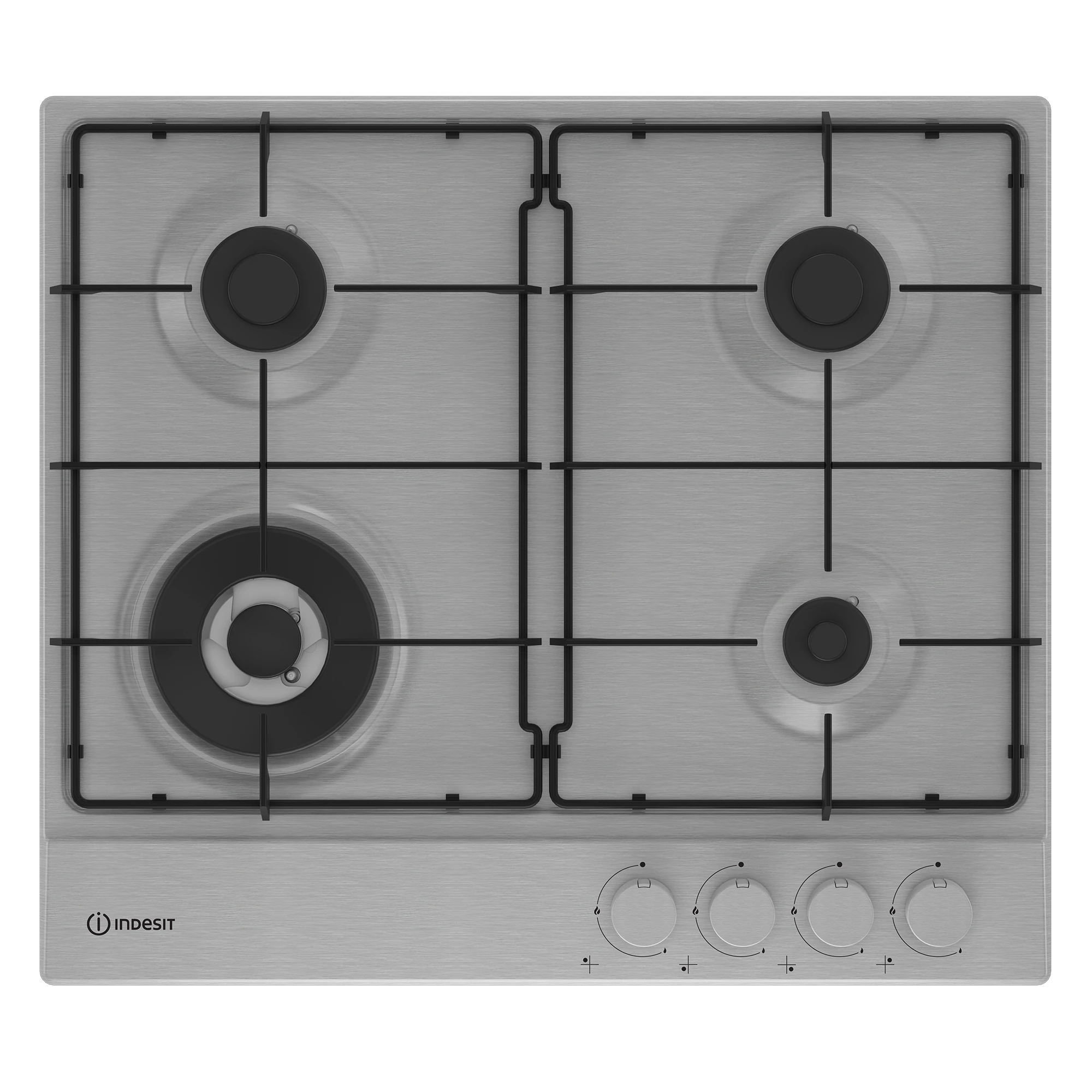 Газовая варочная панель Indesit THPM 641 W/IX/I рис.1