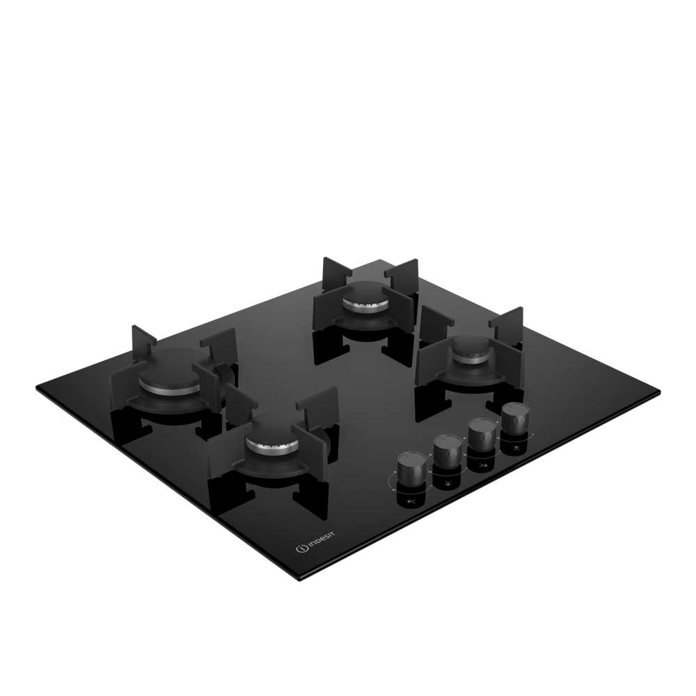 Газовая варочная панель Indesit INGT 61 IC/BK рис.2