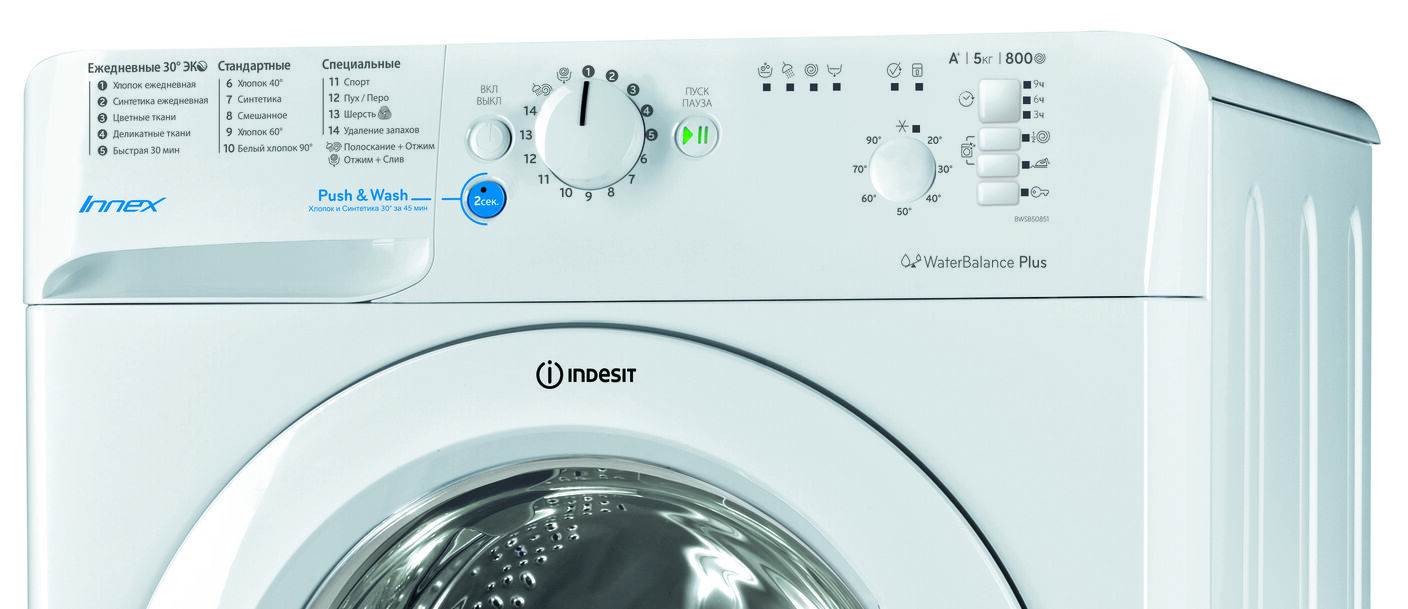 Стиральная машина Indesit BWSB 50851 рис.10