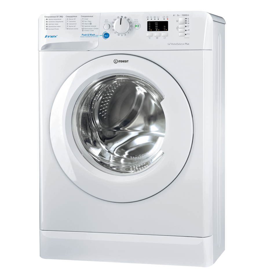 Стиральная машина Indesit BWUA 51051 L B рис.1