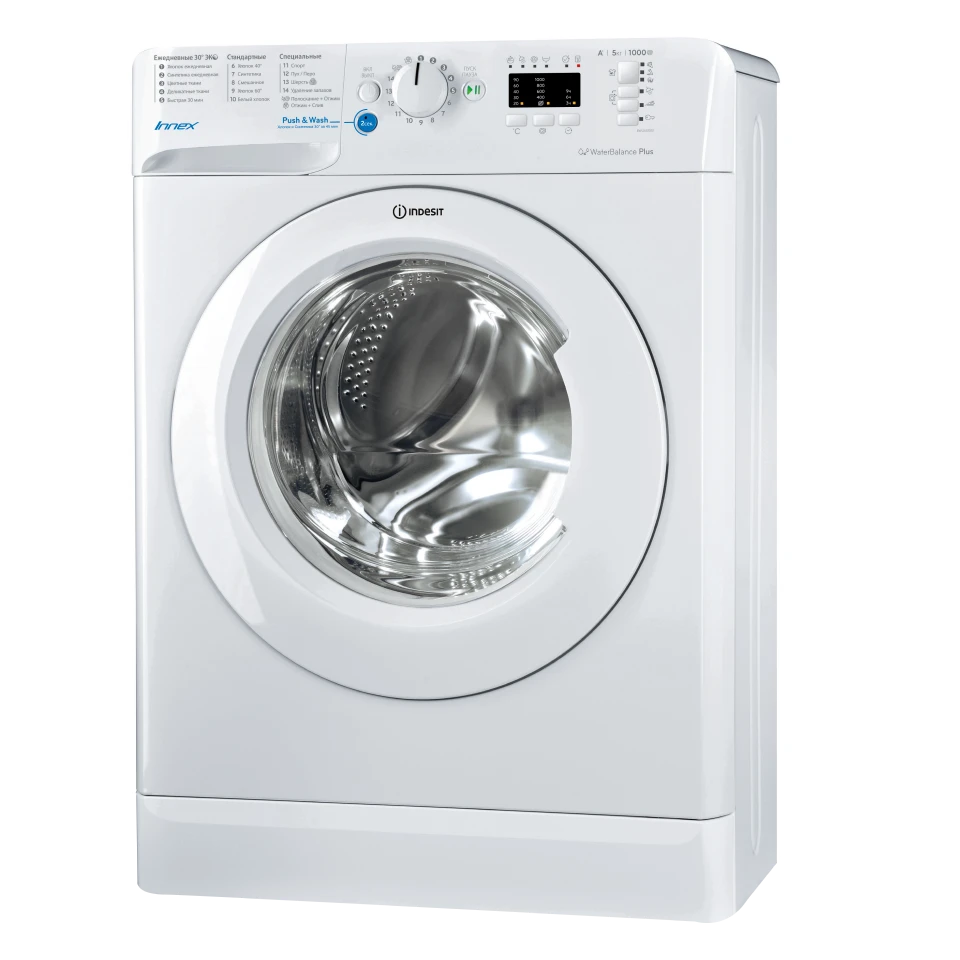 Стиральная машина Indesit BWUA 51051 L B рис.1