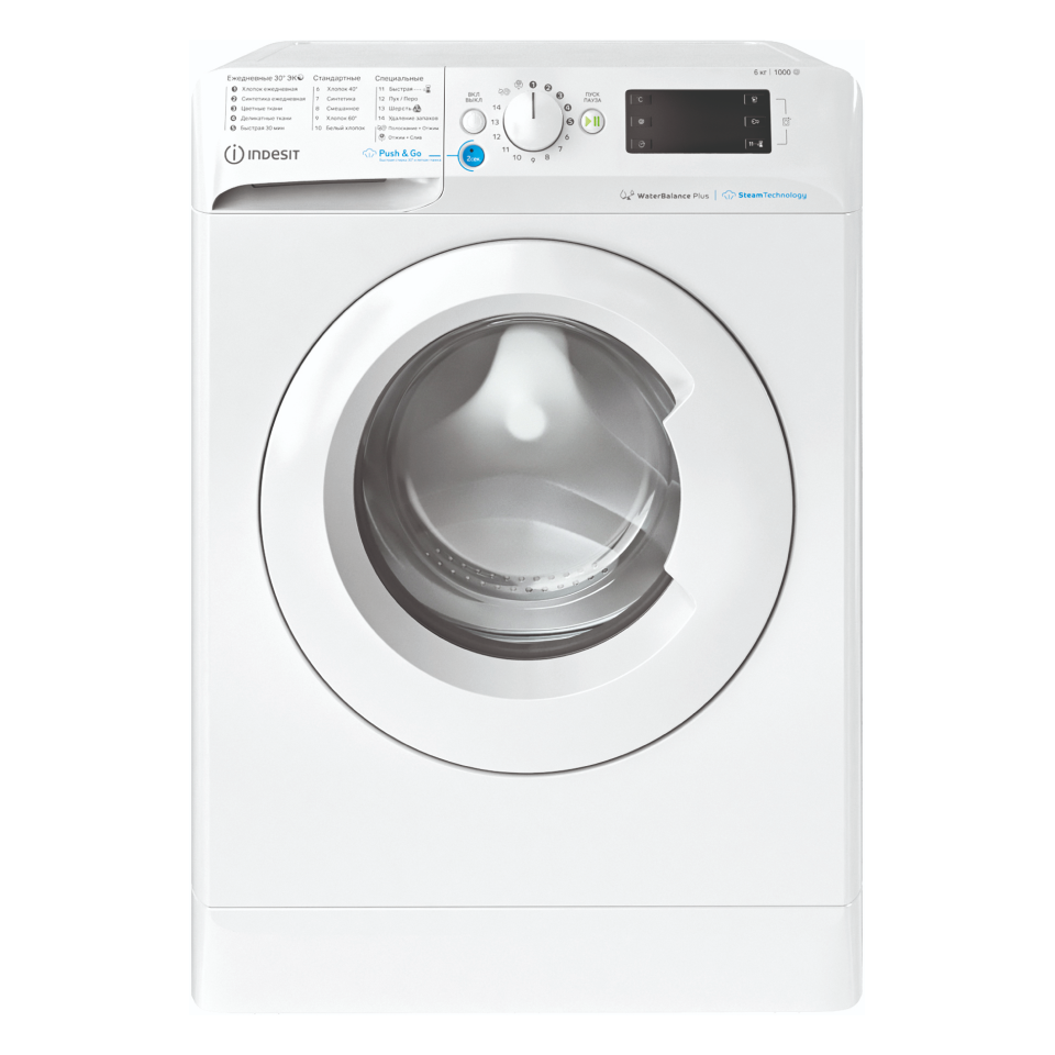 Стиральная машина Indesit BWSE 61051 WWV RU рис.1