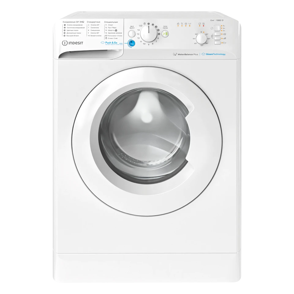 Стиральная машина Indesit BWSB 61051 WWV RU рис.1