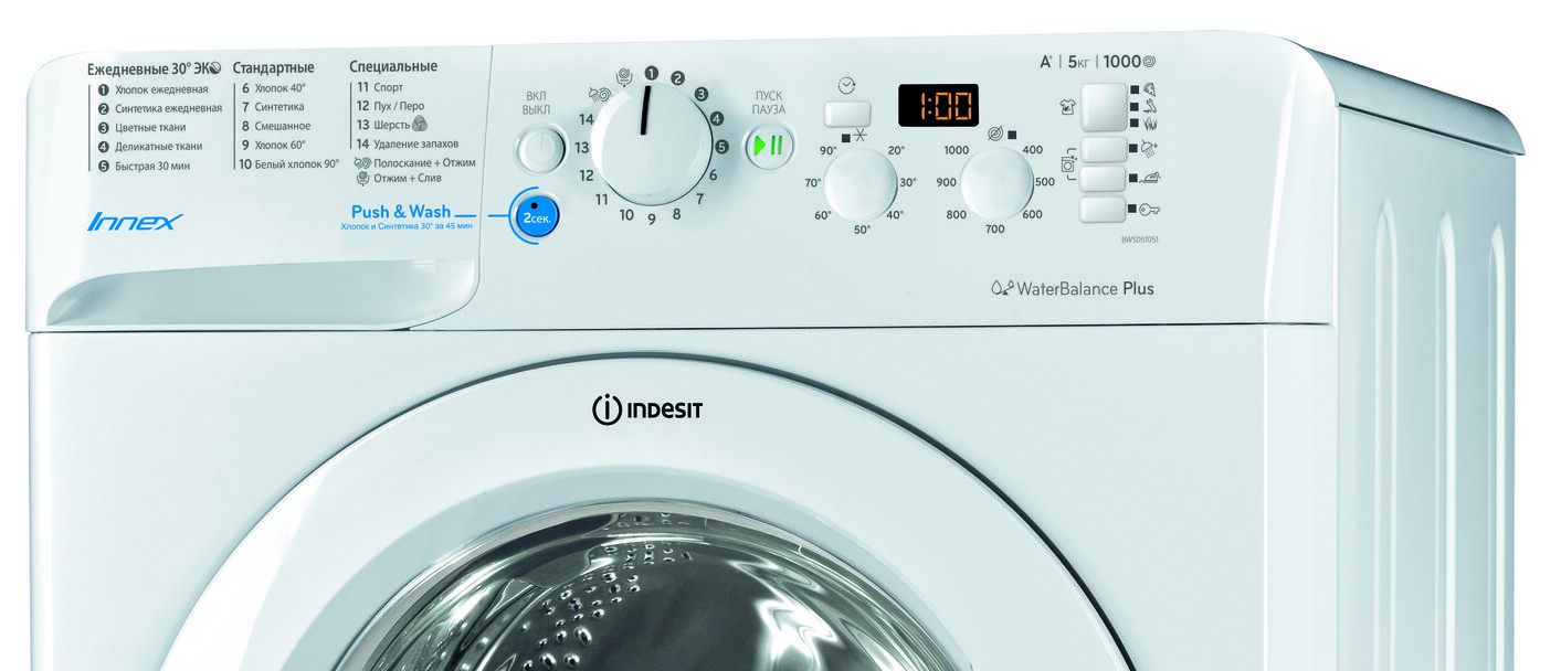 Стиральная машина Indesit BWSD 51051 рис.7